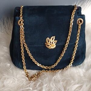 Rare Vintage Prestige Suede Gorgeous Purse